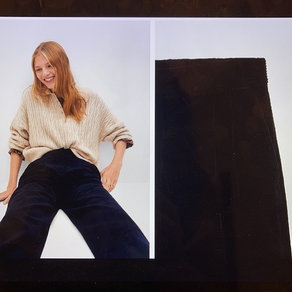 NWT Mango Cotton corduroy Pants - Picture 4 of 8